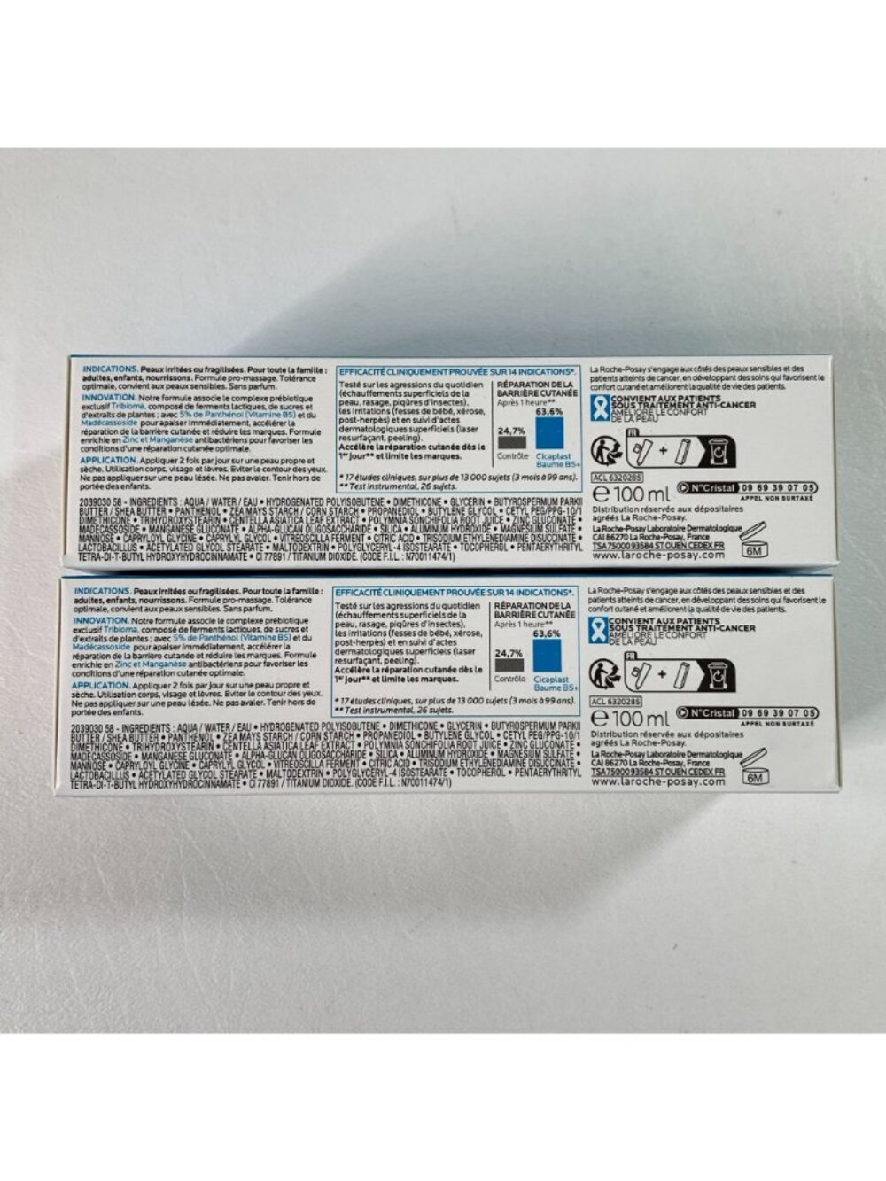 2-pack La Roche-Posay Cicaplast Baume B5+ Ultra-Repairing Soothing Balm 100ml - Picture 4 of 6
